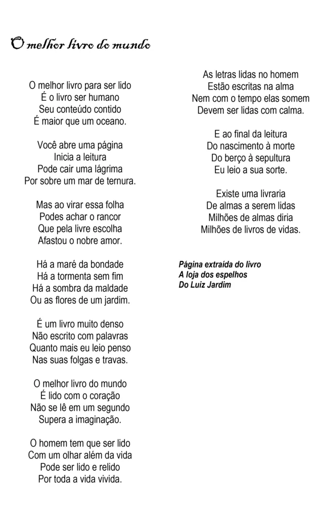 O melhor livro do mundo